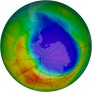 Antarctic Ozone 2014-10-08